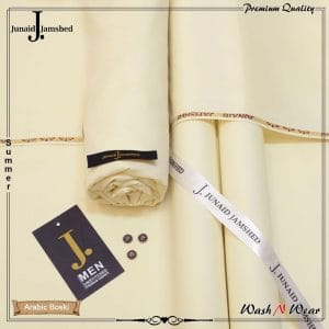 Unstitched Wash & Wear Suit Yellow Pakistan