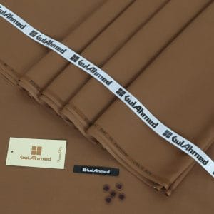 Royal Swiss Brown Suit Gul Ahmad Wash & Wear 4m